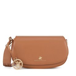 Torebka Beverly Hills Polo Club. Brązowe listonoszki damskie Beverly Hills Polo Club, bez wzorów, bez dodatków. Za 179.99 zł.