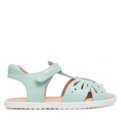 Sandały Garvalin. Niebieskie sandały dziewczęce Garvalin, bez zapięcia. Za 219.99 zł.