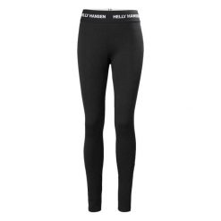 Legginsy damskie Helly Hansen Lifa Merino Midweight. Czarne legginsy damskie Helly Hansen, xs, bez wzorów, z wełny. Za 359.00 zł.