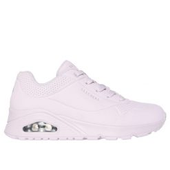 Trenerzy damscy Skechers Uno-Stand On Air. Fioletowe obuwie sportowe damskie Skechers, bez wzorów, z gumy. Za 402.00 zł.