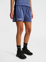 Szorty damskie Hummel PL. Niebieskie szorty damskie Hummel, s, bez wzorów, z jersey. Za 147.50 zł.