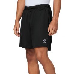 Szorty męskie sportowe Lotto MEN. Szare krótkie spodenki sportowe męskie Lotto, l, bez wzorów, z bawełny, do biegania. Za 169.22 zł.