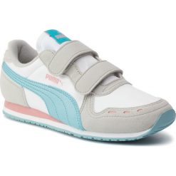 Sneakersy PUMA - Cabana Racer SL V PS 360732 78 Puma White/Milky Blue. Półbuty chłopięce Puma. Za 159.99 zł.
