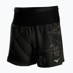 Spodenki do biegania męskie Mizuno Active Graphic Multi Pocket. Szare krótkie spodenki sportowe męskie Mizuno, m, bez wzorów, do biegania. Za 279.99 zł.