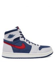 Nike Buty do koszykówki Air Jordan 1 ZM Air Cmft 2 DV1307 Granatowy. Niebieskie buty sportowe męskie Nike, ze skóry, bez zapięcia, do koszykówki. Za 779.99 zł.