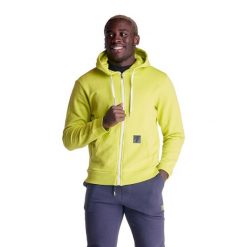 Bluza z bawełna z kaptur na co dzień na siłownię. Szare bluzy męskie LEONE 1947 APPAREL, z bawełny, bez zapięcia, na fitness i siłownię. W wyprzedaży za 267.34 zł.