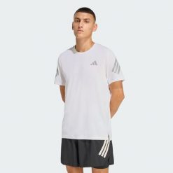 Koszulka do biegania męska ADIDAS ADI365. Koszulki sportowe męskie Adidas, na wiosnę, m, bez wzorów, z materiału, bez kołnierzyka, bez ramiączek, do biegania, climacool (adidas). Za 149.99 zł.
