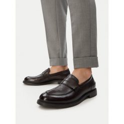 Lordsy Badura. Brązowe mokasyny męskie Badura. Za 449.99 zł.