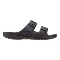 Klapki Crocs Saturday Sandal M Dorośli. Czarne klapki męskie Crocs, z materiału. Za 199.99 zł.