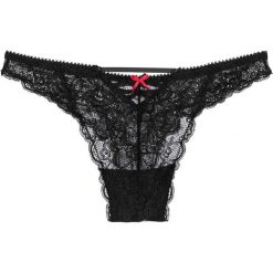 Stringi bonprix czarny. Stringi damskie marki bonprix. Za 24.99 zł.