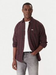Wrangler Koszula 1 Pkt Flannel 112371522 Bordowy Relaxed Fit. Czerwone koszule męskie Wrangler, m, bez wzorów, z bawełny, bez kołnierzyka, bez ramiączek. Za 139.99 zł.