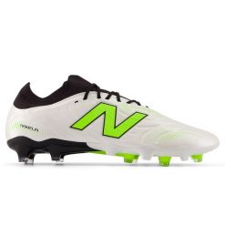 Korki męskie New Balance TEKELA PRO FG V5 ST2FLSP5 – białe. Białe buty sportowe męskie New Balance, z gumy, bez zapięcia, do piłki nożnej. Za 649.99 zł.