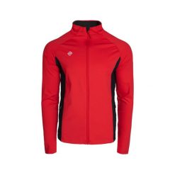 Kurtka polarowa męska Denver Stretch, dwuelastyczna, wiatroszczelna i oddychając. Czerwone kurtki męskie IZAS, m, bez wzorów, z nylonu, trekkingowe. Za 252.13 zł.