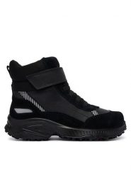 ECCO Śniegowce Receptor Xp 72482351094 Czarny. Czarne buty zimowe chłopięce ecco, bez wzorów, ze skóry, bez zapięcia. Za 529.99 zł.