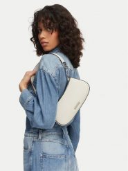 KARL LAGERFELD Torebka B2W30180 Biały. Białe torebki do ręki damskie KARL LAGERFELD, bez wzorów, ze skóry, bez dodatków. Za 779.99 zł.