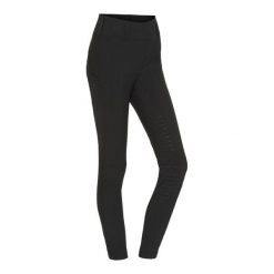 Damskie legginsy jeździeckie z pełną przyczepnością Catago River. Niebieskie legginsy damskie CATAGO, s, bez wzorów, z tkaniny, do jazdy konnej. Za 557.80 zł.