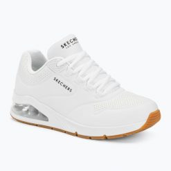 Buty na co dzień damskie Skechers Uno 2. Białe obuwie sportowe damskie Skechers, bez wzorów, trekkingowe, Skechers Sport. Za 324.00 zł.