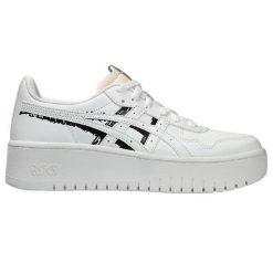 Buty Kobieta Asics Japan S Pf biały. Białe obuwie sportowe damskie Asics, bez wzorów, z materiału, trekkingowe. Za 435.85 zł.