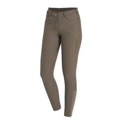 Spodnie jeździeckie mid grip damskie Schockemöehle Livia. Brązowe spodnie materiałowe damskie SCHOCKEMÖHLE, s, bez wzorów, z materiału. Za 804.00 zł.