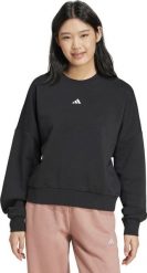 Adidas Bluza damska Essentials Small Logo Feelcozy czarna JC5932 XL. Czarne bluzy damskie Adidas, xl, bez wzorów, bez kaptura. Za 172.78 zł.