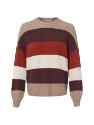 ONLY bluzka z dzianiny Kobiety wielokolorowy, M. Bluzki damskie Only, m, bez wzorów, z dzianiny, bez kołnierzyka, bez ramiączek. Za 159.95 zł.