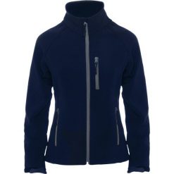 Kurtka Damska Antartida Soft Shell. Niebieskie kurtki damskie ROLY, xl, bez wzorów, bez kaptura, trekkingowe. Za 133.99 zł.