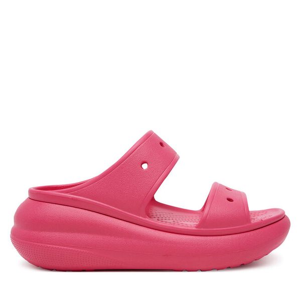 Klapki Crocs. Czarne klapki damskie Crocs, bez wzorów, bez obcasa. Za 259.99 zł.