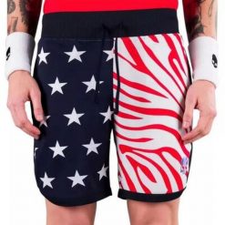 Spodenki tenisowe męskie Hydrogen star shorts. Białe szorty męskie HYDROGEN, m, bez wzorów, z materiału, retro. Za 330.00 zł.