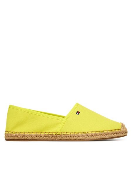 Tommy Hilfiger Espadryle Flag Canvas Espadrille FW0FW08541 Zielony. Zielone espadryle damskie Tommy Hilfiger, bez wzorów, z materiału, bez obcasa, bez zapięcia. Za 199.99 zł.