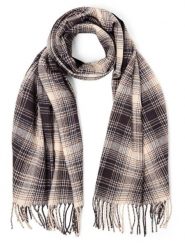 Finshley & Harding London Szalik Mężczyźni Sztuczne włókno brązowy, ONE SIZE. Brązowe szaliki męskie Finshley & Harding London, bez wzorów, z włókna. Za 149.95 zł.