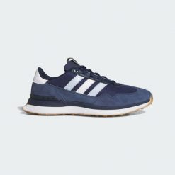 Tekstylne Buty Golfowe Bez Kolców S2G 26. Białe buty sportowe męskie Adidas, bez zapięcia, na golfa. Za 529.00 zł.
