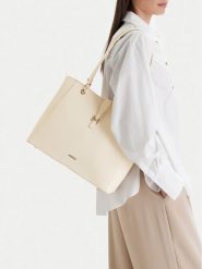 MEXX Torebka CEO-MEXX-B-005-09 Écru. Torebki do ręki damskie Mexx, bez wzorów, z materiału, bez dodatków. Za 219.99 zł.