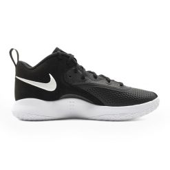 Buty do siatkówki Nike React Hyperset 2. Czarne buty sportowe męskie Nike, bez zapięcia, do piłki ręcznej. Za 469.99 zł.