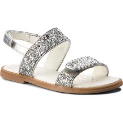 Sandały GEOX - J S.Karly G. H J8235H 0EWNF C1007 Silver. Sandały dziewczęce marki Geox. W wyprzedaży za 179.00 zł.
