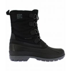 Buty Elémenterre Nunsveil. Czarne śniegowce i trapery męskie Elementerre, na zimę, z materiału, bez zapięcia. Za 260.00 zł.