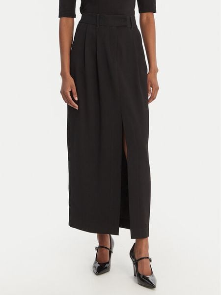Marella Spódnica maxi Strenna 2613101013 Czarny Regular Fit. Czarne spódnice damskie Marella, bez wzorów, z syntetyku, maxi. Za 719.99 zł.