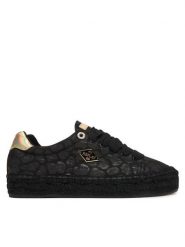 REPLAY Espadryle GWF22 .000.C0098T Czarny. Czarne espadryle damskie Replay, bez wzorów, z materiału, bez obcasa, bez zapięcia. Za 399.99 zł.