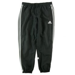 Second life - Spodnie dresowe męskie Adidas - Jak nowy. Czarne spodnie sportowe męskie Adidas, l, bez wzorów, z dresówki, do biegania. Za 127.76 zł.