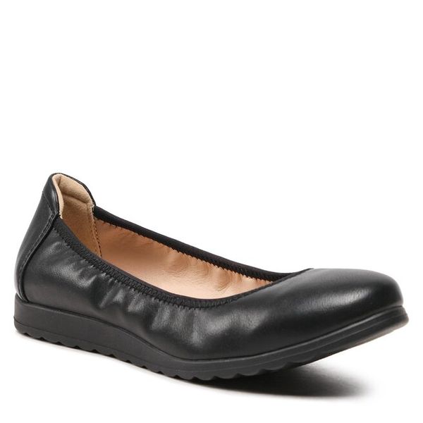 Baleriny Clara Barson. Czarne baleriny damskie Clara Barson, bez wzorów, bez obcasa. Za 79.99 zł.