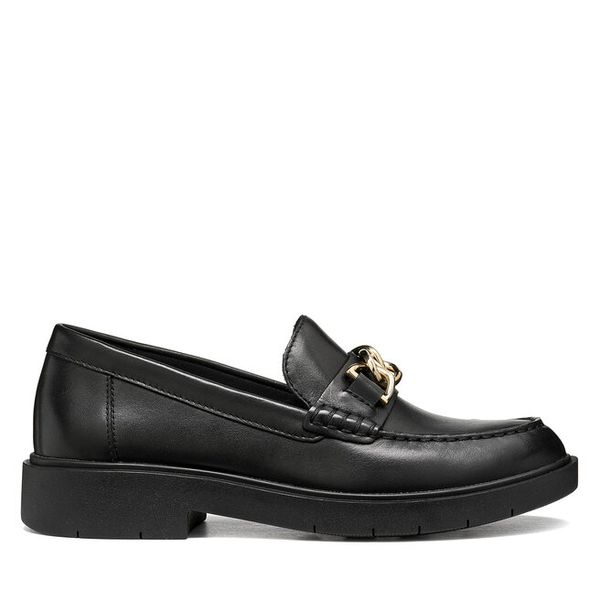 Loafersy Geox. Czarne mokasyny damskie Geox. Za 530.99 zł.