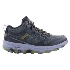 Buty do chodzenia męskie Skechers GO Run Trail Altitud. Szare buty sportowe męskie Skechers, z materiału, bez zapięcia, trekkingowe. Za 366.00 zł.