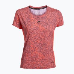Koszulka do biegania damska Joma R-Nature. Brązowe koszulki sportowe damskie Joma, s, bez wzorów, bez kołnierzyka, bez ramiączek, do biegania. Za 109.99 zł.