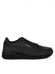 Puma Sneakersy ST RUNNER V4 L JR 39973601 Czarny. Czarne buty sportowe chłopięce Puma, bez wzorów, ze skóry, bez zapięcia. Za 229.99 zł.