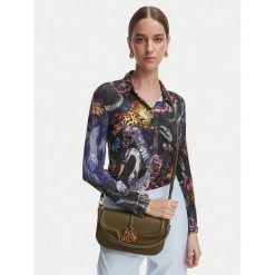 Torebka Just Cavalli. Zielone torebki do ręki damskie Just Cavalli, bez wzorów, klasyczne, bez dodatków. Za 809.99 zł.