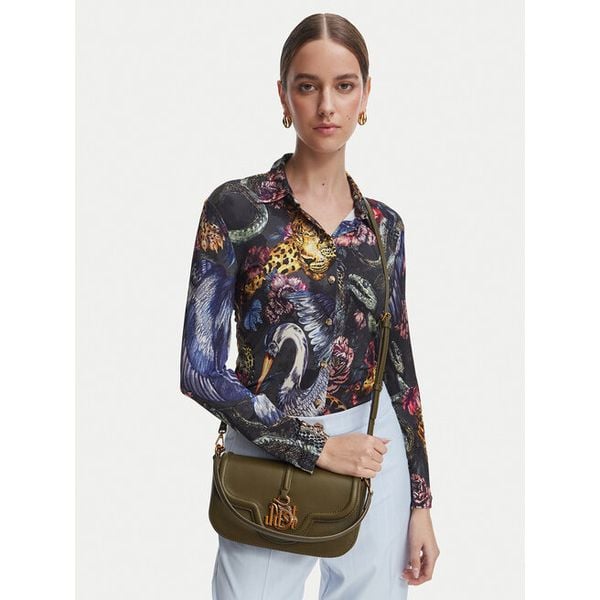 Torebka Just Cavalli. Zielone torebki do ręki damskie Just Cavalli, bez wzorów, klasyczne, bez dodatków. Za 809.99 zł.