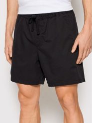 Vans Szorty materiałowe Mn Range VN0A5FKD Czarny Relaxed Fit. Czarne krótkie spodenki sportowe męskie Vans, m, bez wzorów, z bawełny. Za 159.99 zł.