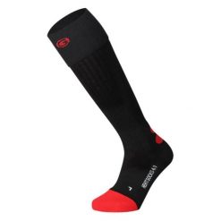 Skarpety narciarskie podgrzewane Lenz Heat Sock 4.1 Toe Cap. Czerwone skarpety damskie LENZ, bez wzorów. Za 309.99 zł.