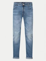 Petrol Industries Jeansy M-1040-DNM056 Niebieski Tapered Fit. Niebieskie jeansy męskie Petrol Industries. Za 229.99 zł.