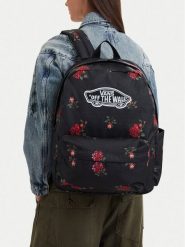 Vans Plecak C-Old Skool Classic Backpack VN000H4YBRR Czarny. Czarne plecaki damskie Vans, bez wzorów, z materiału, sportowe. Za 169.99 zł.