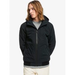 Kurtka turystyczna męska Quiksilver New Brook. Czarne kurtki snowboardowe męskie Quiksilver, m, bez wzorów, z poliesteru, z kapturem, narciarskie. Za 436.70 zł.